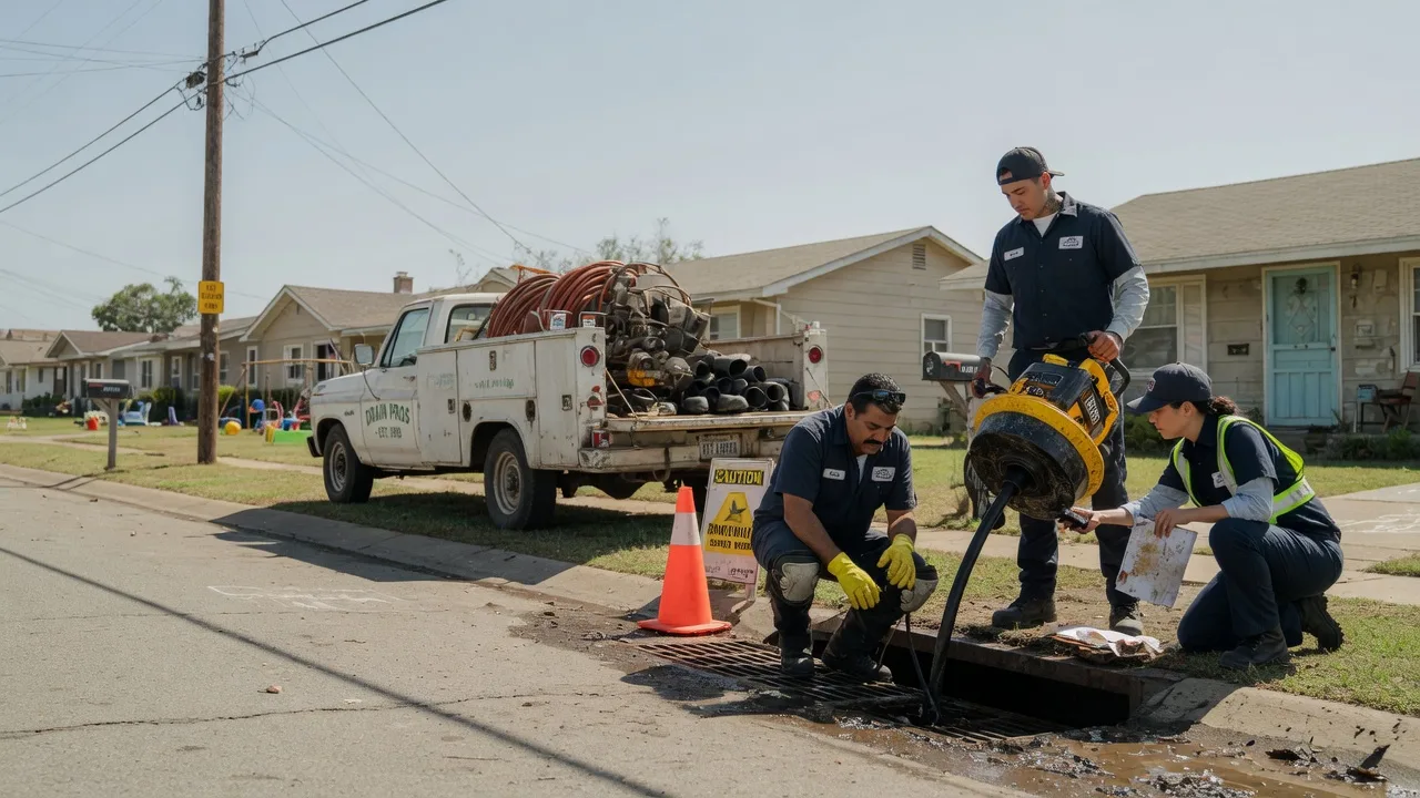 Drain Cleaning in Weaver, AL near me